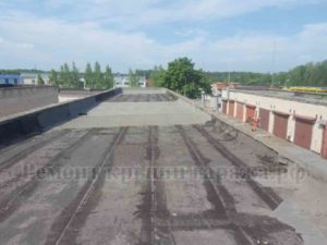 Крыши гаражей в Дубне