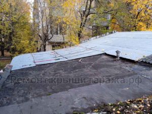 Ремонт крыши гаража в Измайлово