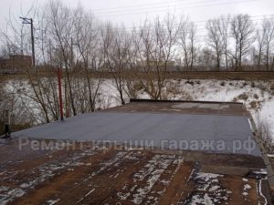Истра ГСК 9 Перекрытие кровли на гараже