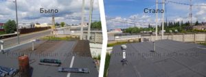 д. Покровская Истринский район перекрытие кровли на гараже